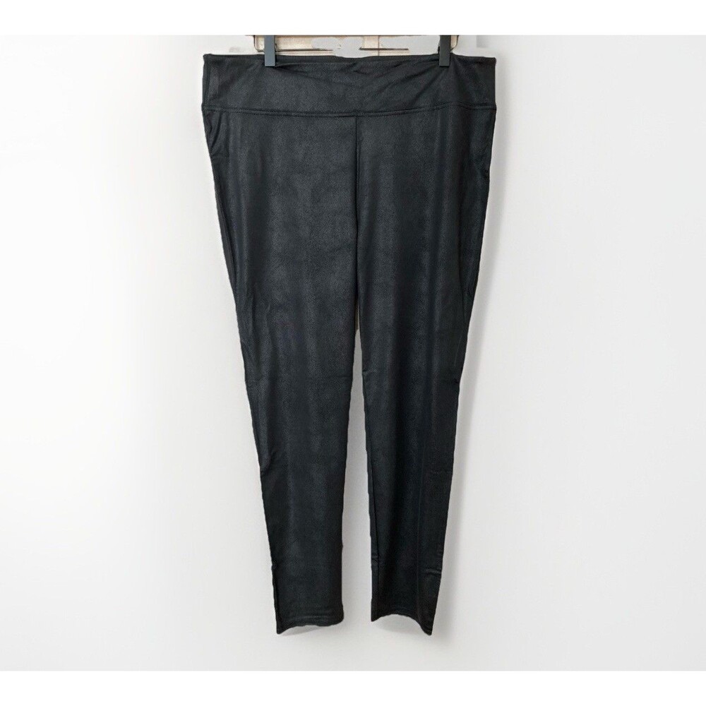 NYDJ Leggings Women XL Black Stretch Pants Pull On Casual MTSC8077